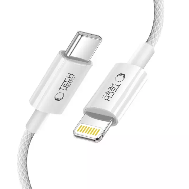 Tech-Protect UltraBoost USB-C / Lightning PD27W/3A cable 200 cm - gray 5