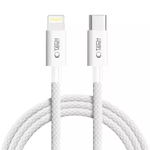 Tech-Protect UltraBoost USB-C / Lightning PD27W/3A cable 200 cm - gray
