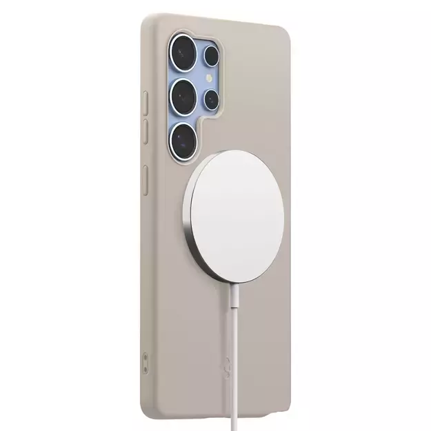 Spigen Silicone Fit Mag case for Samsung Galaxy S25Ultra - titanium 22