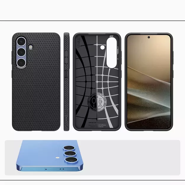 Spigen Liquid Air Case for Samsung Galaxy S25 - Matte Black 29