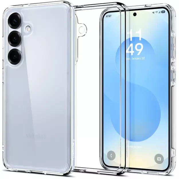 Spigen Ultra Hybrid Case for Samsung Galaxy S25 - Clear 6