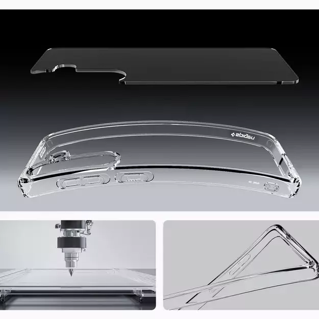 Spigen Ultra Hybrid Case for Samsung Galaxy S25 - Clear 2