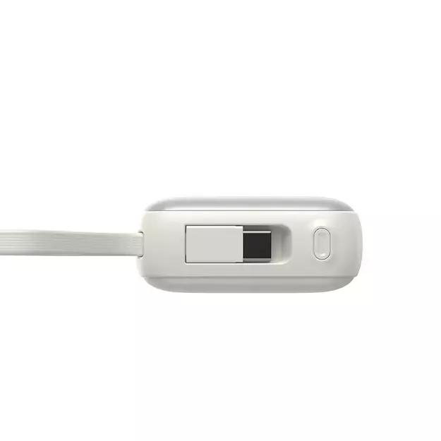 Joyroom JR-PBF27 10000mAh 22.5W Powerbank with Built-in USB-C and Lightning Cables - White 5