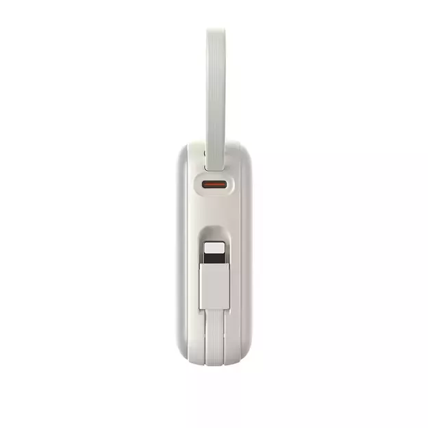 Joyroom JR-PBF27 10000mAh 22.5W Powerbank with Built-in USB-C and Lightning Cables - White 4