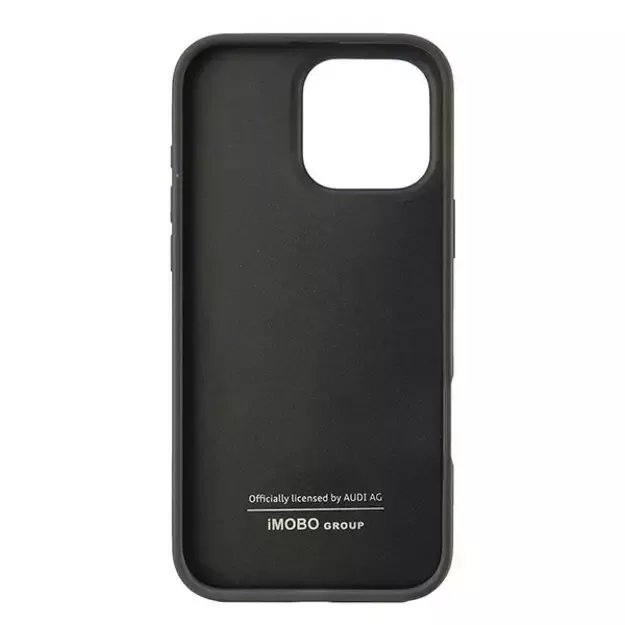 Audi Carbon Fiber Stripe iPhone 16 Pro Max 6.9&quot  black hardcase AUS-TPUPCIP16PM-R8/D1-BK 11
