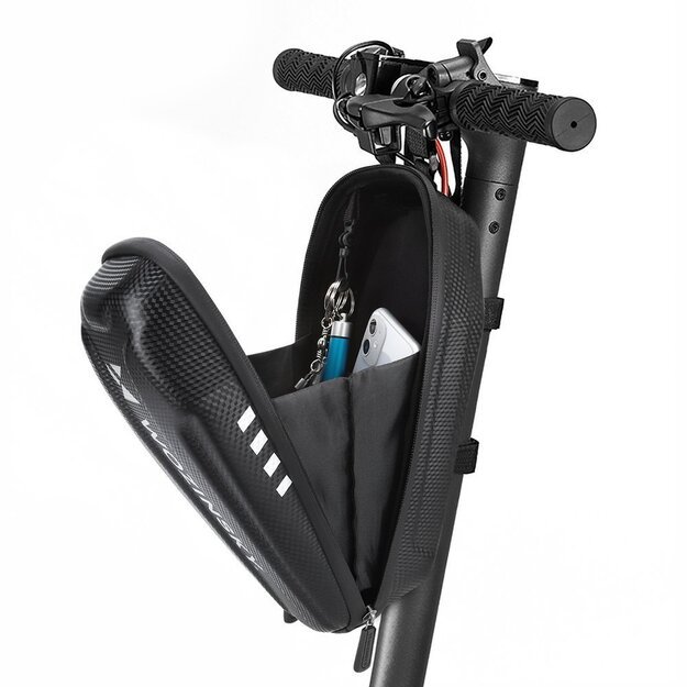 Wozinsky waterproof scooter handlebar bag 3l handlebar bag black (WSB4BK) 18