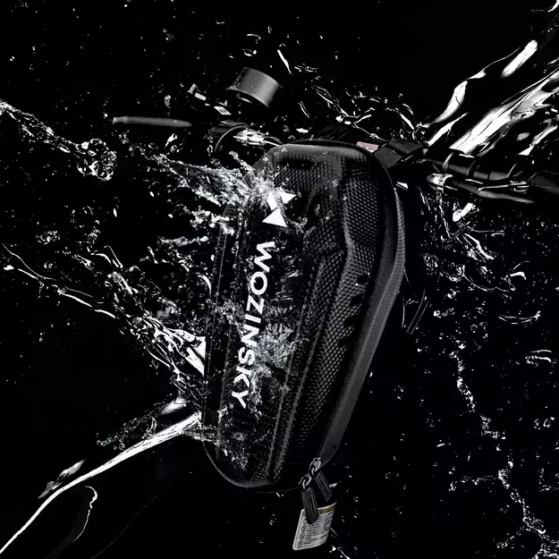 Wozinsky waterproof scooter handlebar bag 3l handlebar bag black (WSB4BK) 8