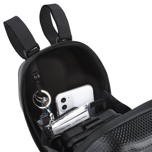 Wozinsky waterproof scooter handlebar bag 3l handlebar bag black (WSB4BK) 19