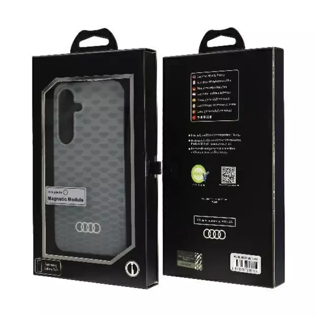 Audi IML Stitching Pattern MagSafe Case S24 S921gray/gey hardcase AU-IMLMS24-Q5/D3-GY 12