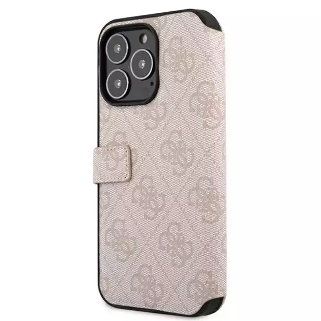 Guess GUBKP13X4GMGPI iPhone 13 Pro Max 6.7&quot  pink/pink book 4G Big Metal Logo 8