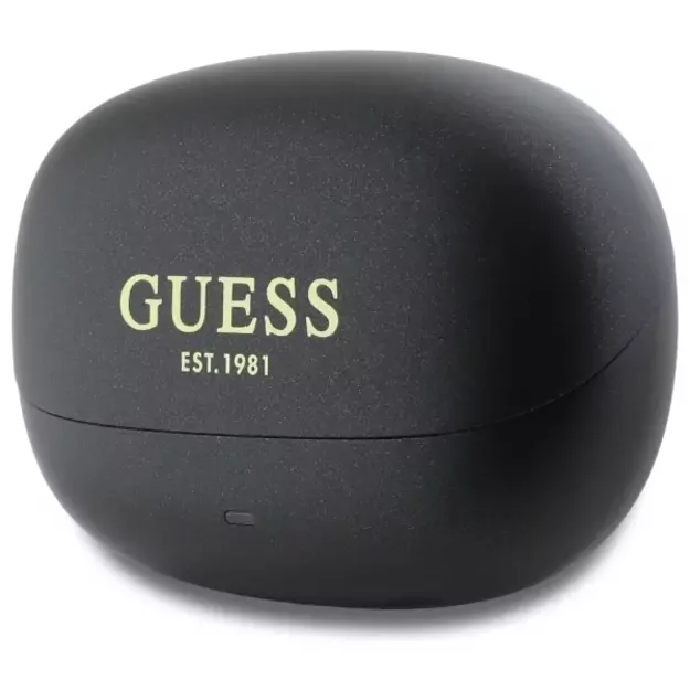Guess Bluetooth headphones GUTWST88MCTGK TWS + docking station black/black Capsule Printed Logo 2