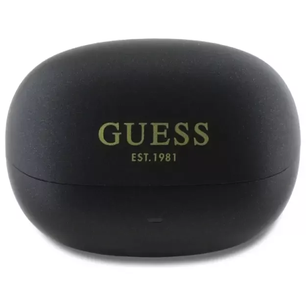 Guess Bluetooth headphones GUTWST88MCTGK TWS + docking station black/black Capsule Printed Logo 1