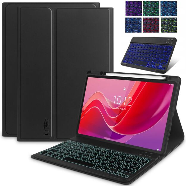Tech-Protect SC Pen + Keyboard Case with Keyboard for Lenovo Tab M11 11&quot  TB-330 - Black 1