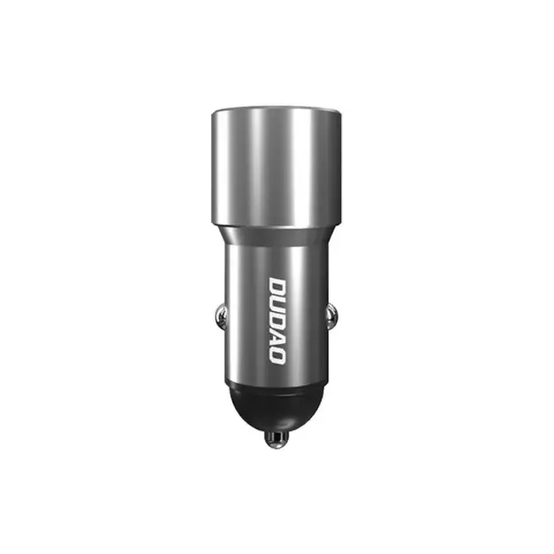 Dudao USB / USB Car Charger Type C Power Delivery Quick Charge 22.5 W Gray (R4PQ) 7