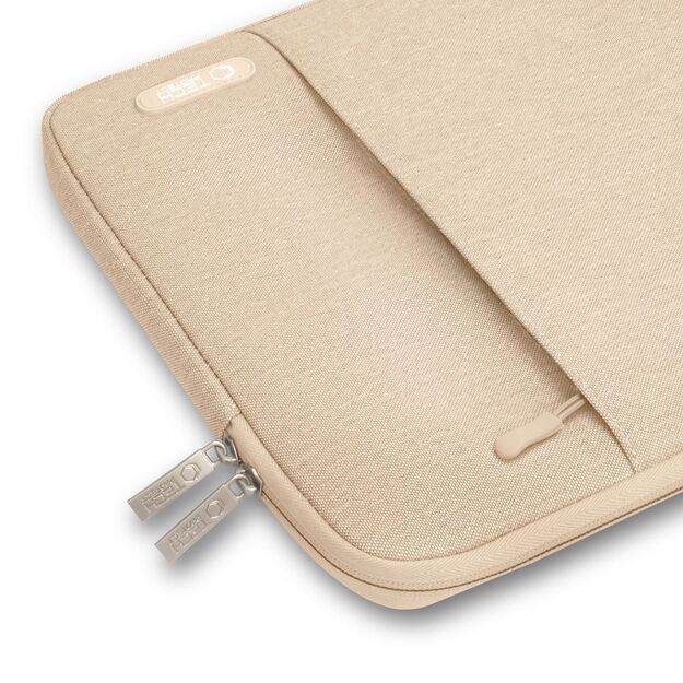 Tech-Protect Sleeve Laptop 13-14 Case - Beige 1