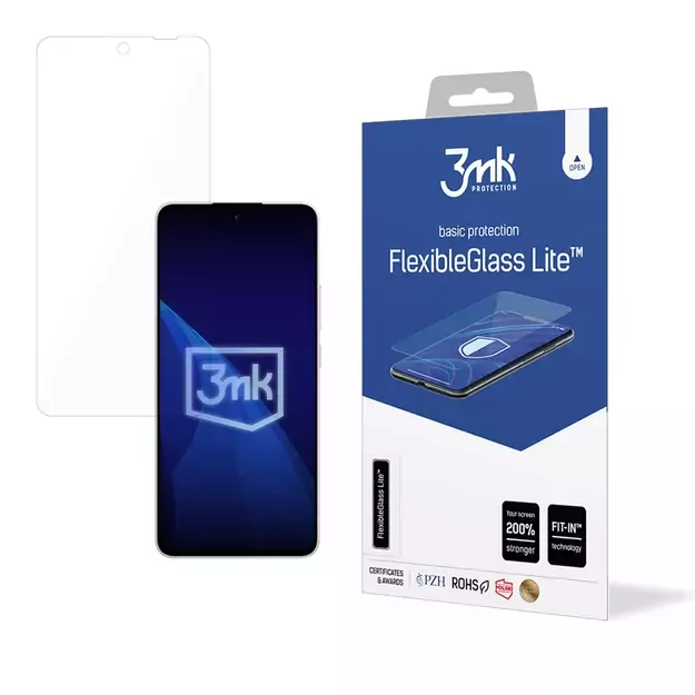 Hybrid glass 3mk FlexibleGlass Lite™ on Oppo Reno 13F 4G