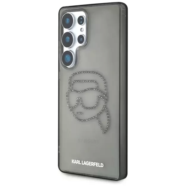 Case Karl Lagerfeld Rhinestones Karl Head Logo Samsung Galaxy S25 Ultra black 8