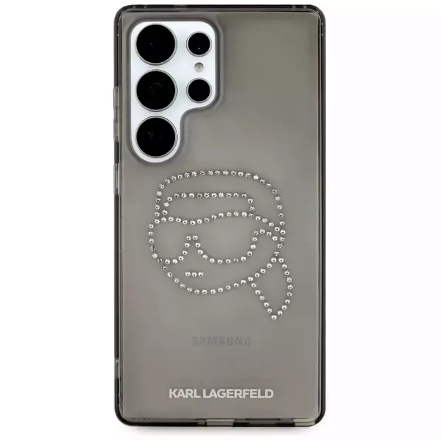 Case Karl Lagerfeld Rhinestones Karl Head Logo Samsung Galaxy S25 Ultra black 9