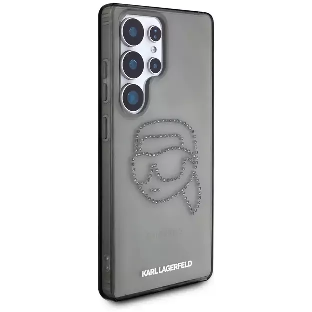 Case Karl Lagerfeld Rhinestones Karl Head Logo Samsung Galaxy S25 Ultra black 10