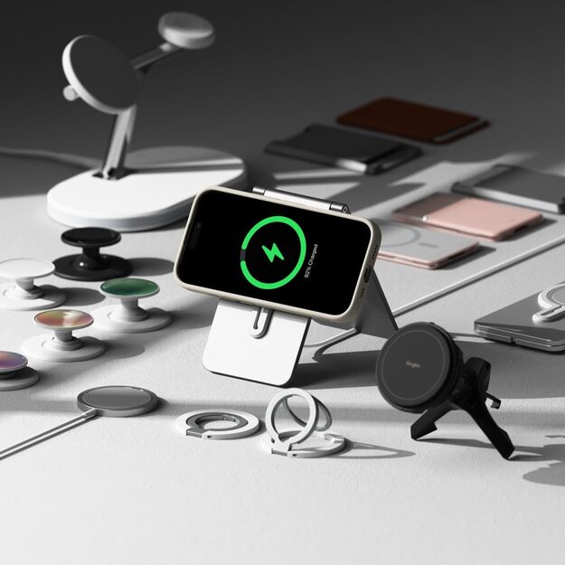 Ringke Silicone MagSafe iPhone 16 Pro Case - Beige 4