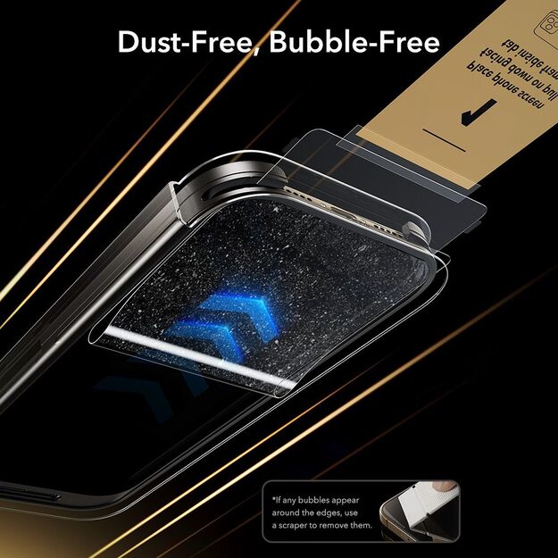 ESR UltraFit Armorite Pro Tempered Glass for iPhone 17 Pro Max - Clear 7