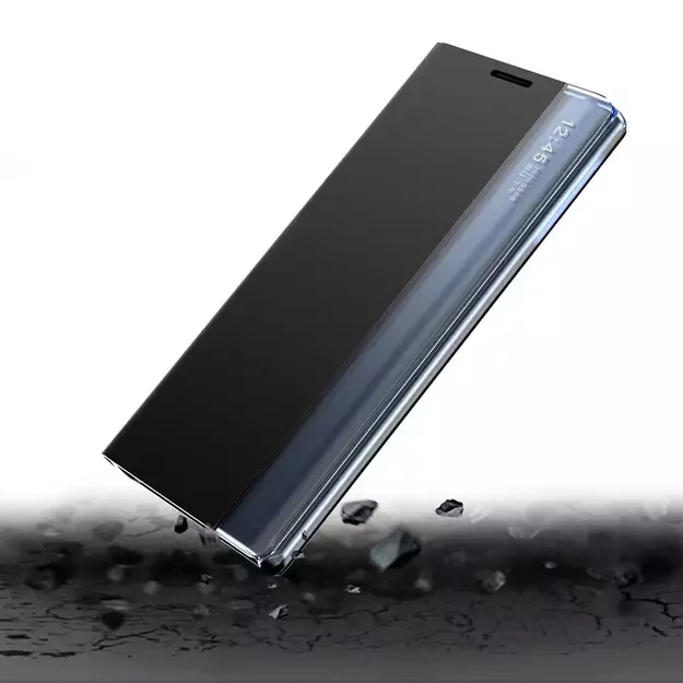 New Sleep Case for Samsung Galaxy A14 cover with flip stand black 2