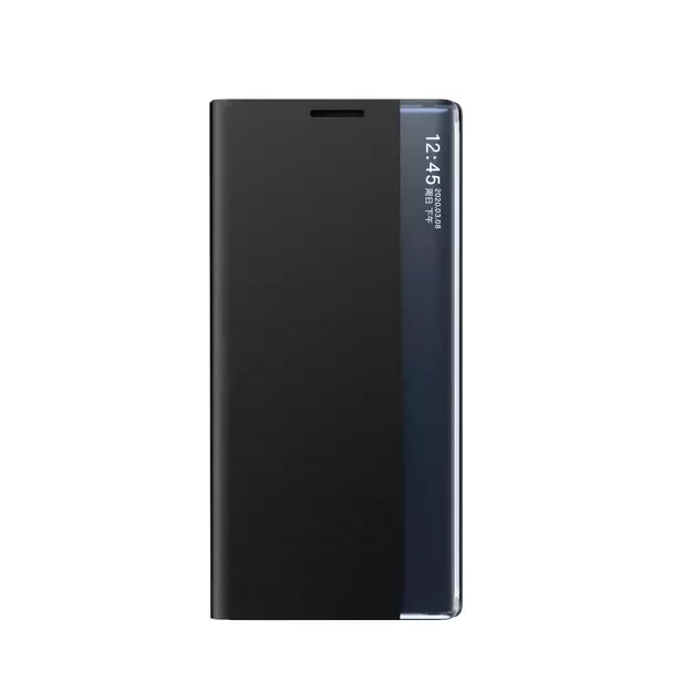 New Sleep Case for Samsung Galaxy A14 cover with flip stand black 6