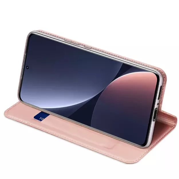 Dux Ducis Skin Pro Case Xiaomi 13 Pro Flip Card Wallet Stand Pink 4