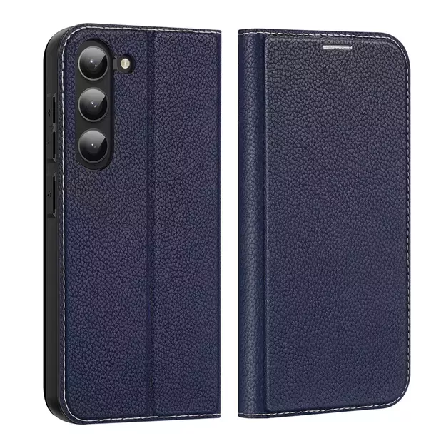Dux Ducis Skin X2 case Samsung Galaxy S23+ flip case wallet stand blue 1