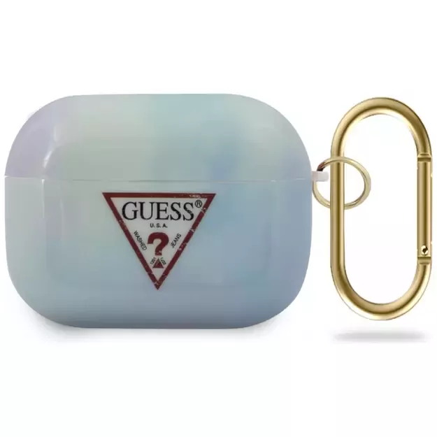 Guess GUACAPTPUMCGC02 AirPods Pro cover blue/blue Tie &amp  Dye Collection