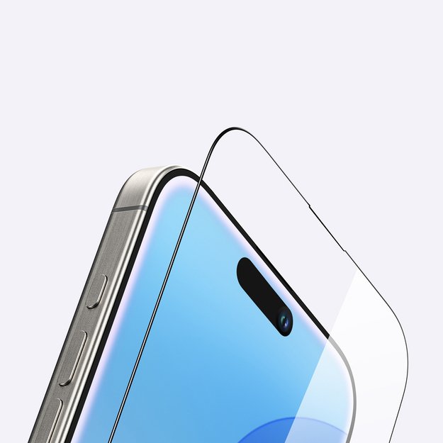 AmazingThing Radix Full Glass tempered glass for iPhone 16 Pro 9