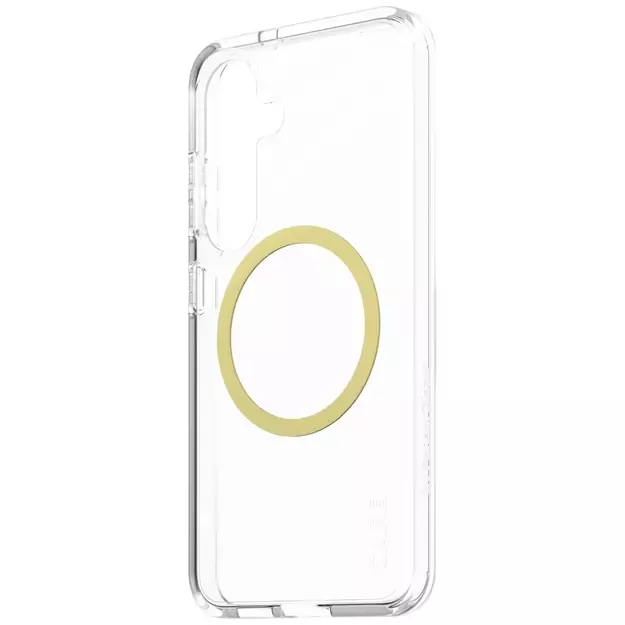 CARE by PanzerGlass Flagship Urban Combat Chardonnay QI Case for Samsung Galaxy S25 - Transparent 2