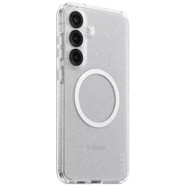 CARE by PanzerGlass Flagship Urban Combat StarLight White QI Case for Samsung Galaxy S25+ - Transparent 1
