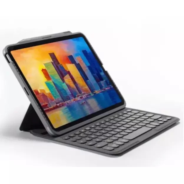 ZAGG Keyboard Pro Keys case for Pad 12.9&quot  Pro 3 / 4 / 5 / 6 - graphite