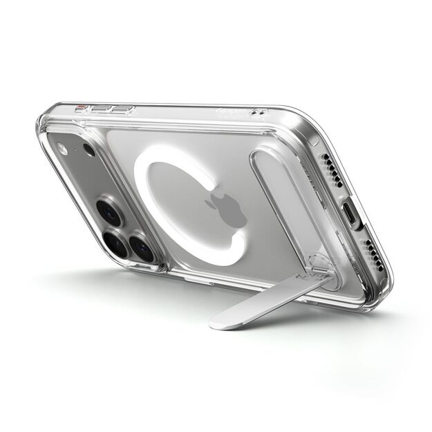 Spigen Ultra Hybrid &quot S&quot  MagSafe Case for iPhone 17 Pro - Clear and White 5