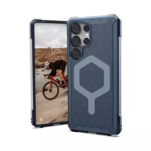 UAG Essential Armor Magnet MagSafe Case for Samsung Galaxy S25 Ultra 5G - Blue 3