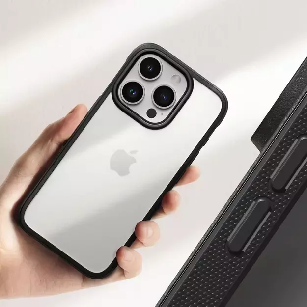 Ringke Fusion Bold iPhone 15 Pro Max Case - Matte Black 17