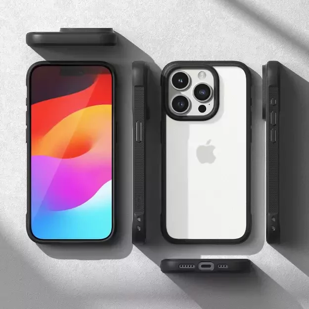 Ringke Fusion Bold iPhone 15 Pro Max Case - Matte Black 13