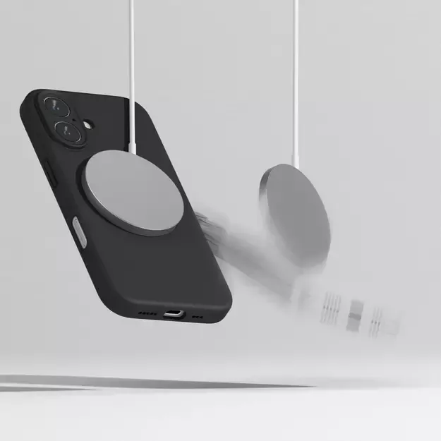 Ringke Silicone MagSafe iPhone 16 Case - Black 7