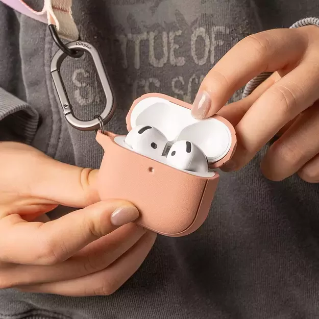 Ringke Onyx MagSafe Case for Apple AirPods 4 - Gray 14