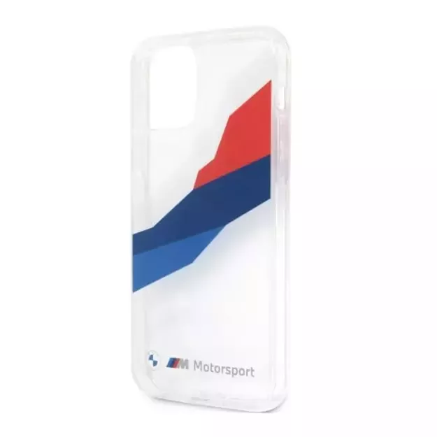 Etui BMW BMHCP12LSKTGT iPhone 12 Pro Max 6,7  transparent hardcase Motorsport Tricolor 12