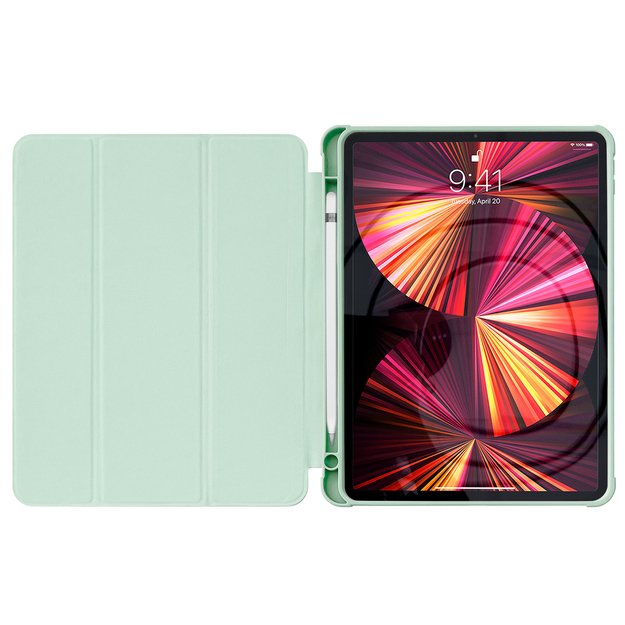 Stand Tablet Case Smart Cover case for iPad Air 2020/2022 with stand function green 2