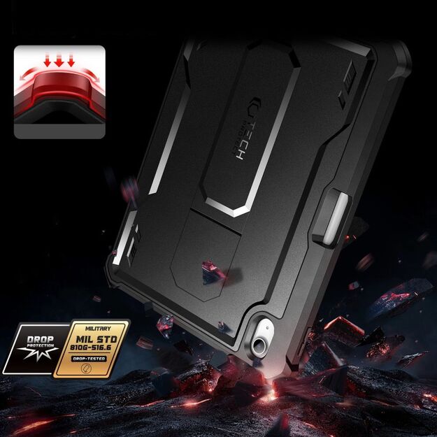 Tech-Protect Kevlar Pro Case for iPad 10.9  2022 - Black 3