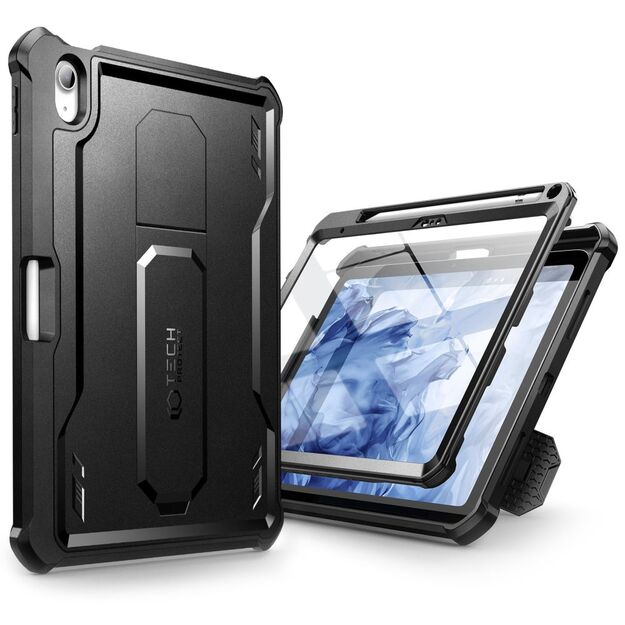 Tech-Protect Kevlar Pro Case for iPad 10.9  2022 - Black
