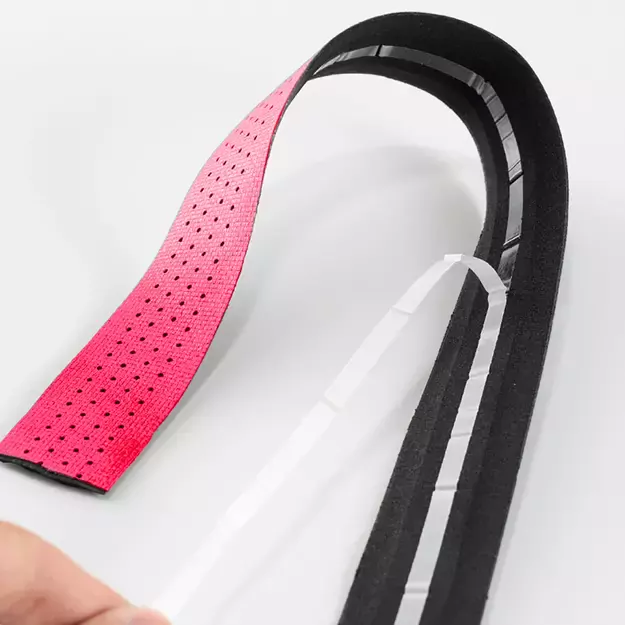 Rockbros Handlebar Tape Perforated Silicone - Pink 4