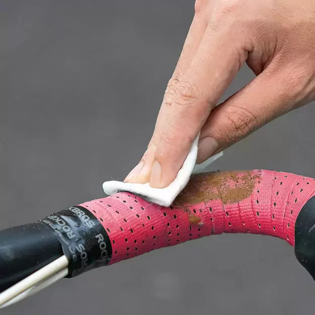 Rockbros Handlebar Tape Perforated Silicone - Pink 1