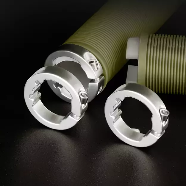 Rockbros Bike Grips Anti-Slip Twist Grips - Green 1