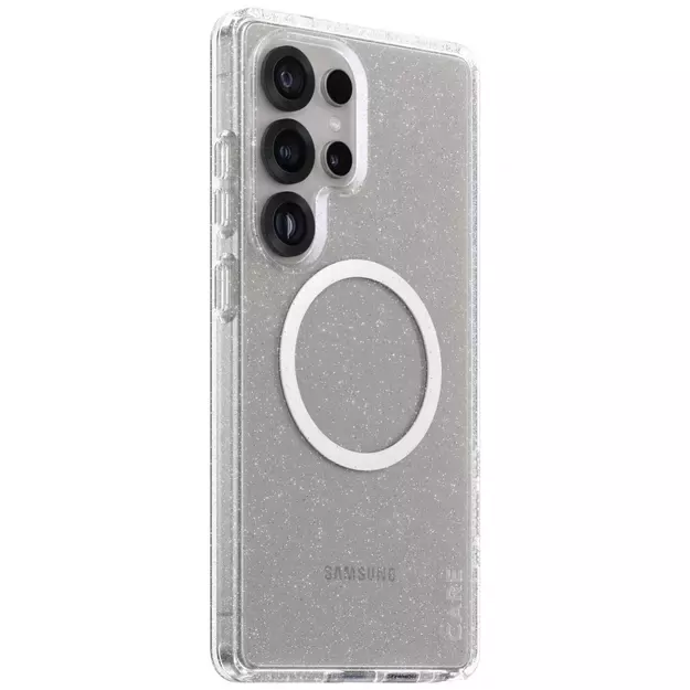 CARE by PanzerGlass Flagship Urban Combat StarLight White QI Case for Samsung Galaxy S25 Ultra - Transparent 1