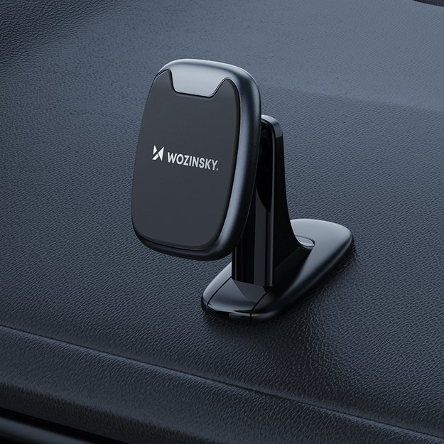 Wozinsky WUMTD magnetic phone holder for car dashboard - black 11