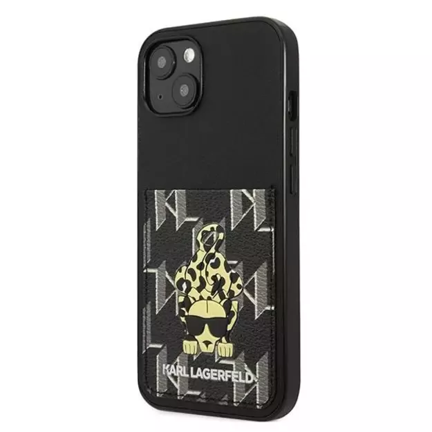 Karl Lagerfeld Karlimals Cardslot case for iPhone 13 - black 1